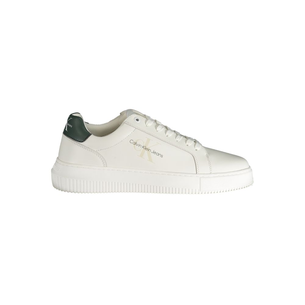 Sneaker aus weißem Polyester
