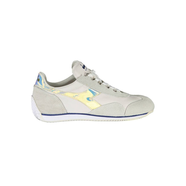 Weißes Leder Damen Sneaker