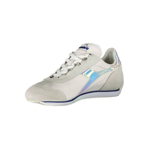 Weißes Leder Damen Sneaker