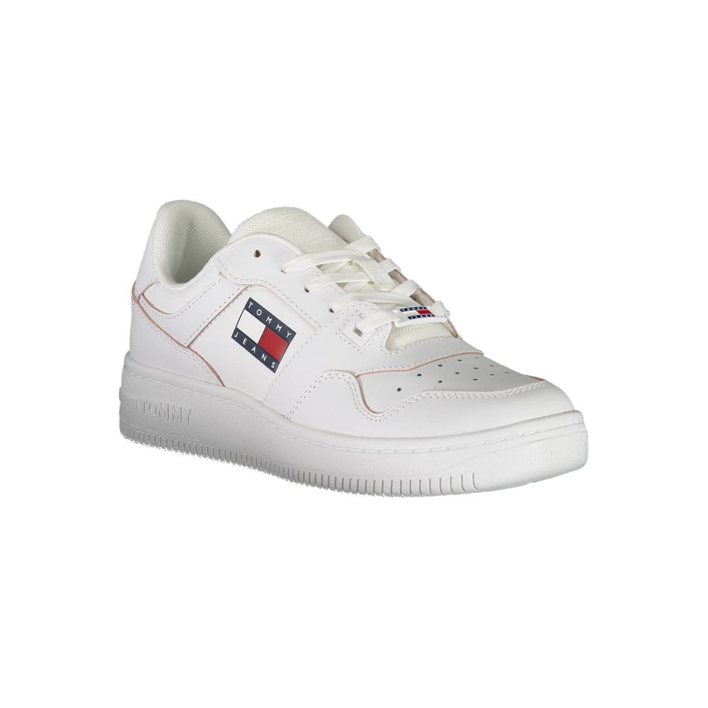 Weißes Leder Damen Sneaker