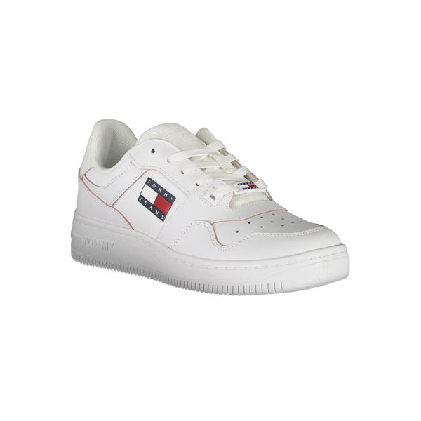 Weißes Leder Damen Sneaker