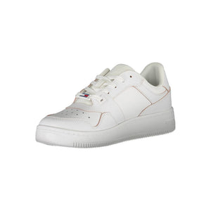 Weißes Leder Damen Sneaker