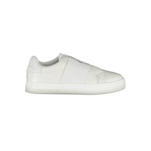 Weißes Leder Damen Sneaker