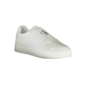 Weißes Leder Damen Sneaker
