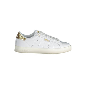 Weißes Leder Damen Sneaker