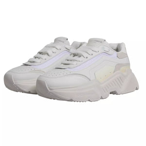 Weiß Daymaster Low Top Herren Turnschuhe Schuhe