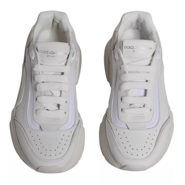 Weiß Daymaster Low Top Herren Turnschuhe Schuhe