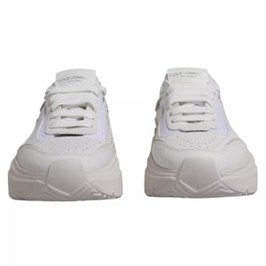 Weiß Daymaster Low Top Herren Turnschuhe Schuhe