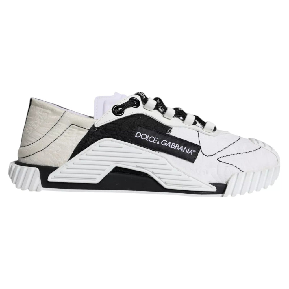 Weiß Schwarz Low Top NS1 Turnschuhe Schuhe