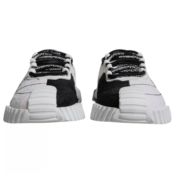 Weiß Schwarz Low Top NS1 Turnschuhe Schuhe