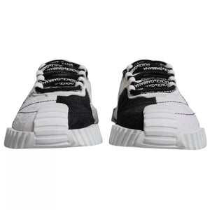 Weiß Schwarz Low Top NS1 Turnschuhe Schuhe