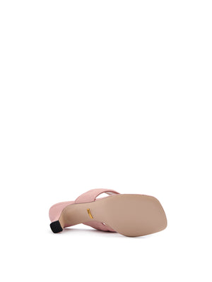 Mystic Pink Charlotte Sandalen aus Nappaleder