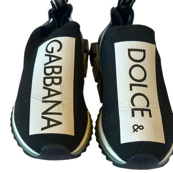 Schwarz Weiß Slip On Sorrento Sneakers Schuhe