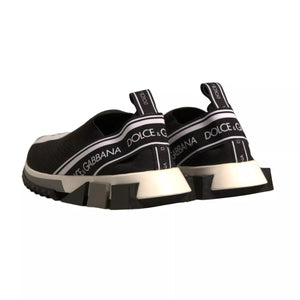 Schwarz Weiß Slip On Sorrento Sneakers Schuhe