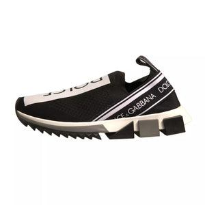 Schwarz Weiß Slip On Sorrento Sneakers Schuhe
