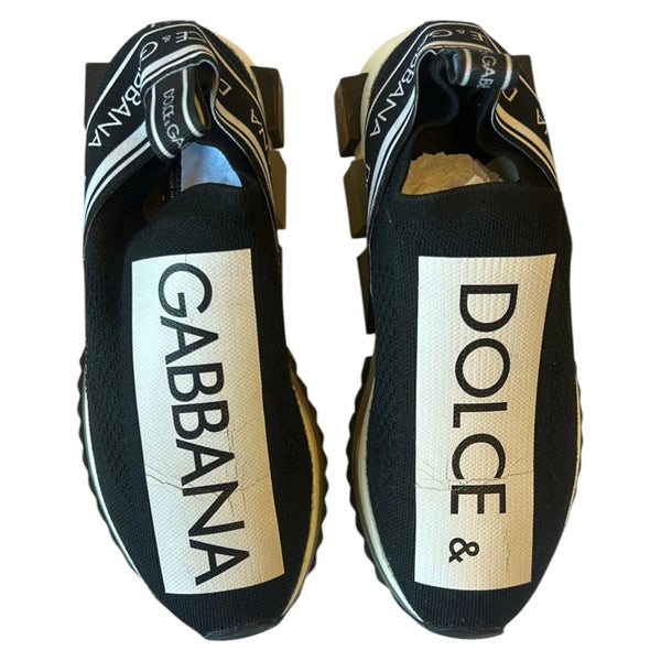 Schwarz Weiß Slip On Sorrento Sneakers Schuhe