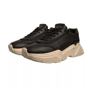Schwarz Weiß Daymaster Low Top Turnschuhe Schuhe