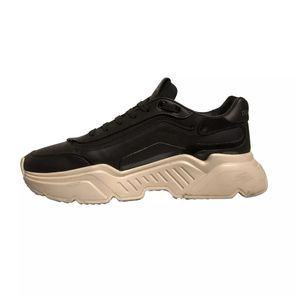 Schwarz Weiß Daymaster Low Top Turnschuhe Schuhe