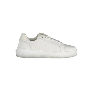Weißes Leder Damen Sneaker
