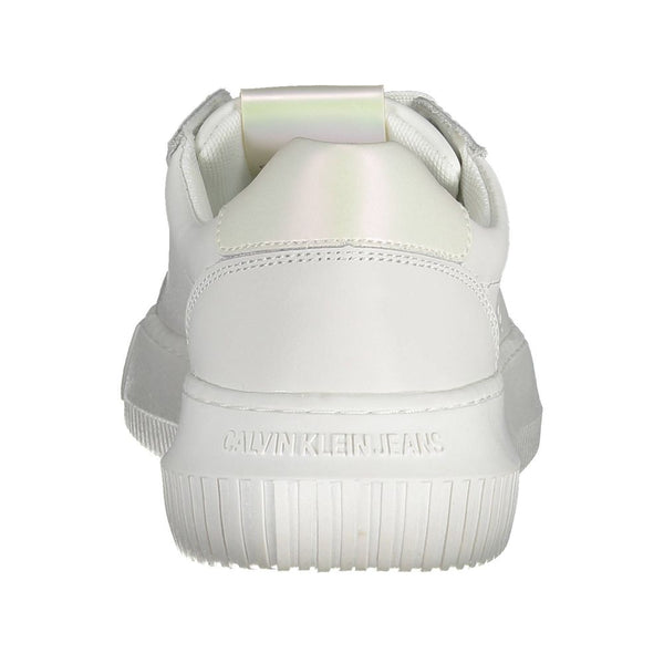 Weißes Leder Damen Sneaker