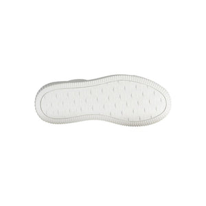 Weißes Leder Damen Sneaker