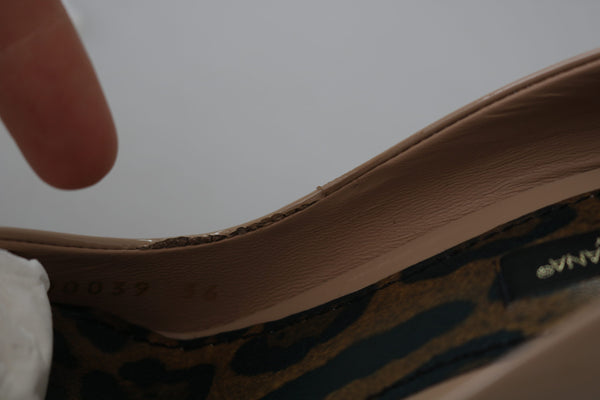 Beige Lackleder Stilettoabsatz Pumps