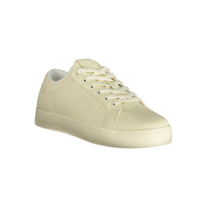 Weiß Polyester Männer Sneaker