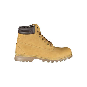 Gelber Polyester Herrenstiefel