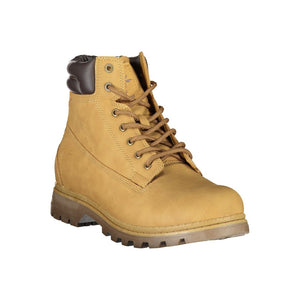 Gelber Polyester Herrenstiefel