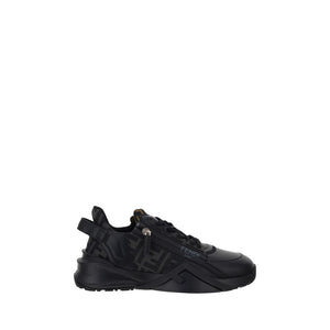 Schwarze Kalbshaut Bos Taurus Sportschuhe
