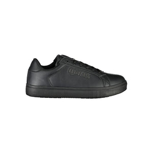 Schwarzer Polyester Sneaker