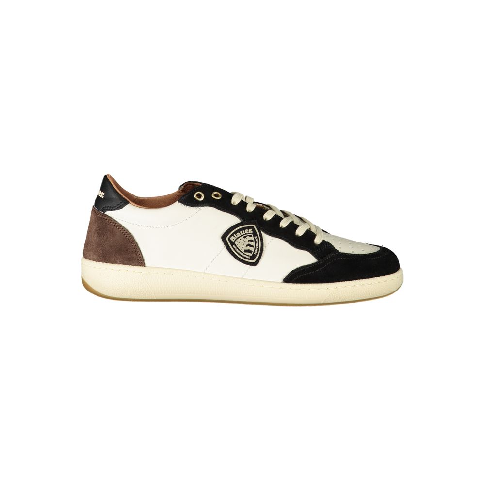 Sneaker aus weißem Polyester