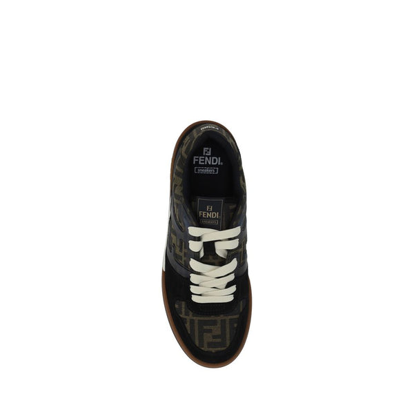 Bunte Kalbshaut Bos Taurus Sneakers mit niedrigem Schaft