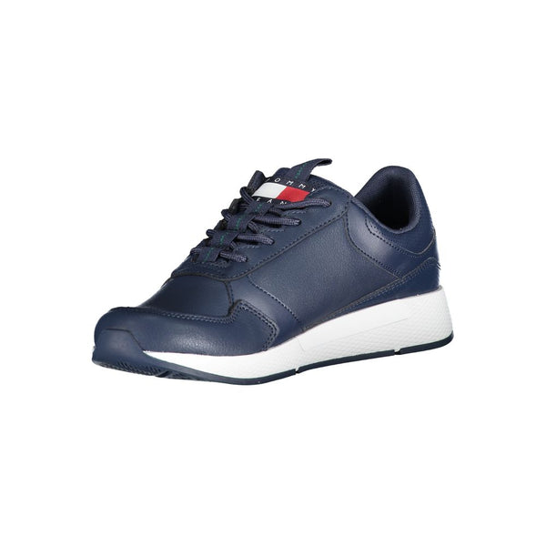 Blaue Polyethylen Herren Sneaker