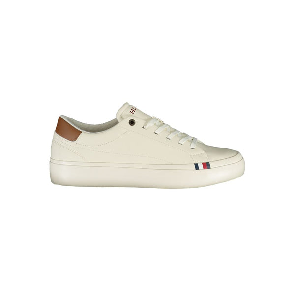 Weißes Polyethylen Herren Sneaker