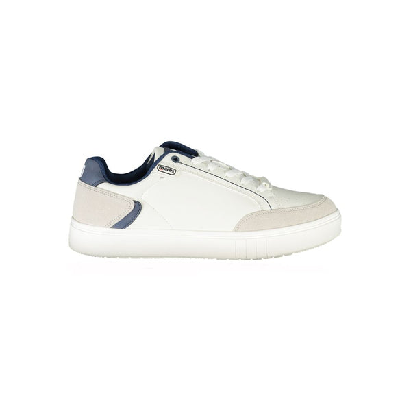 Sneaker aus weißem Polyester
