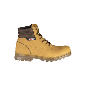 Gelber Polyester Herrenstiefel