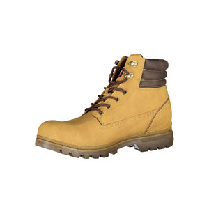 Gelber Polyester Herrenstiefel