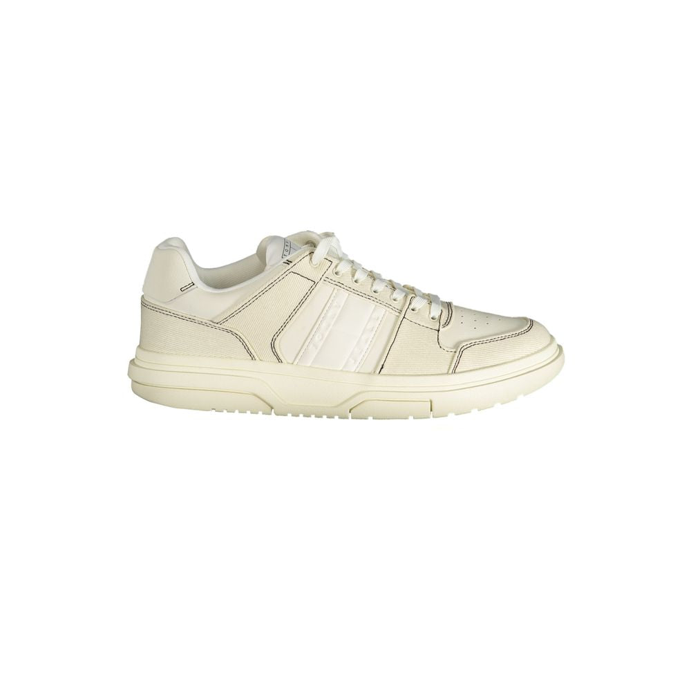 Sneaker aus weißem Polyester
