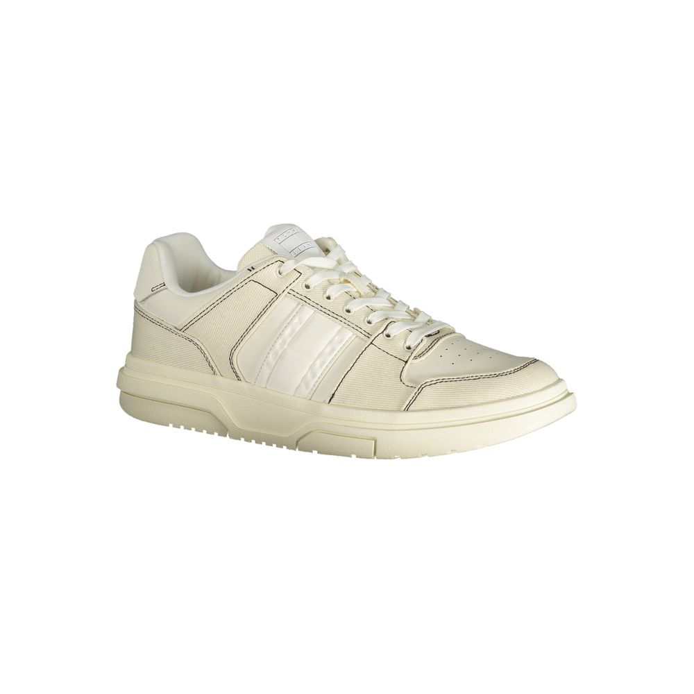 Sneaker aus weißem Polyester