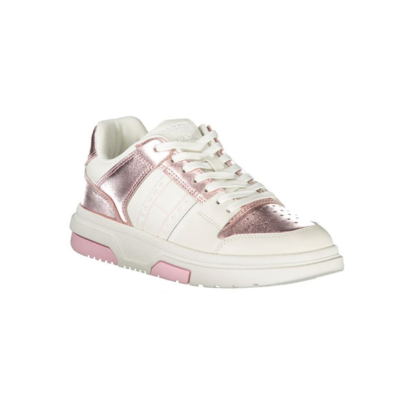 Weißes Polyethylen Damen Sneaker