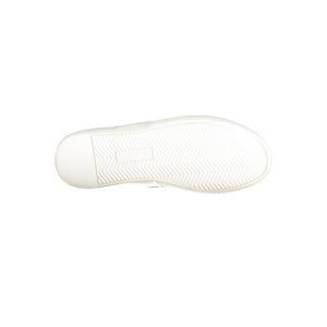 Blaue Leder Damen Sneaker