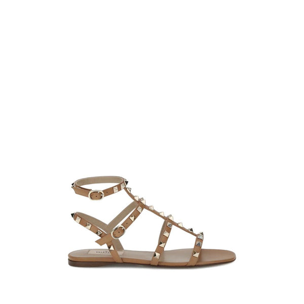 Beige Sandalen aus Kalbsleder Bos Taurus