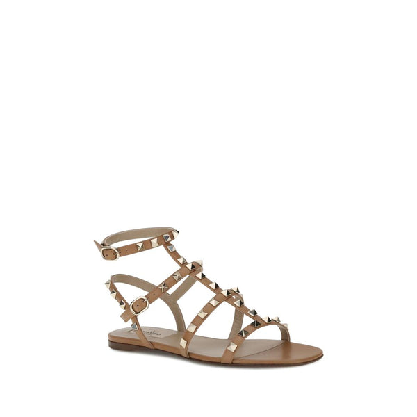 Beige Sandalen aus Kalbsleder Bos Taurus