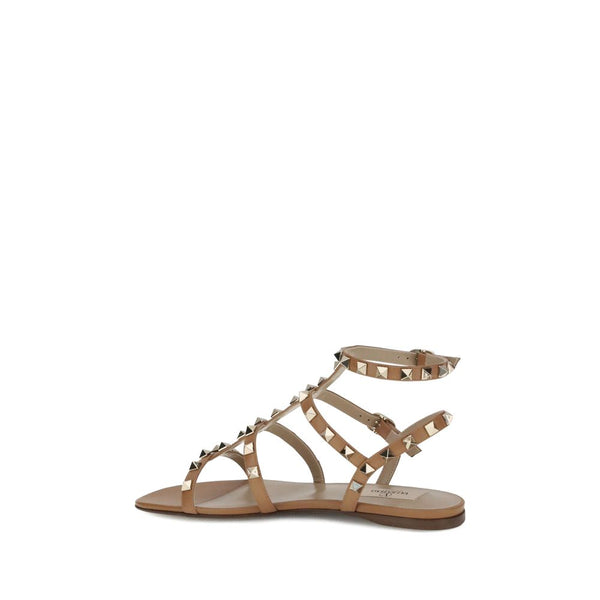 Beige Sandalen aus Kalbsleder Bos Taurus