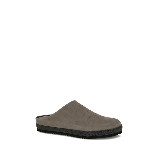 Elegante Gummilatschen in Grau