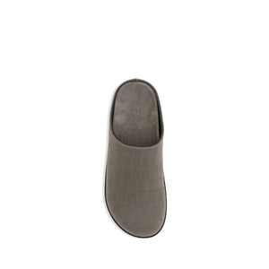 Elegante Gummilatschen in Grau