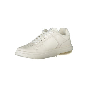 Weißes Leder Damen Sneaker