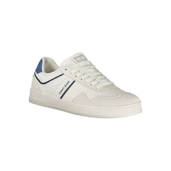 Weißes Polyethylen Herren Sneaker