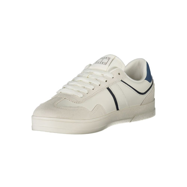 Weißes Polyethylen Herren Sneaker